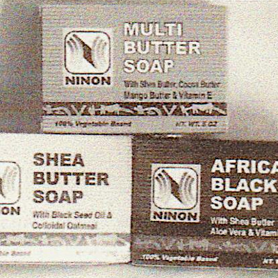 shea butter multi-butter and african black soaps